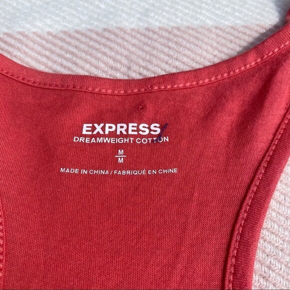 Express Dream Cotton Sequin Racer Back Tank - Picture 2 of 9